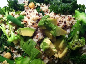 Check out that glossy kale action