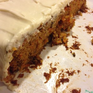 Carrot cake-y amazingness.
